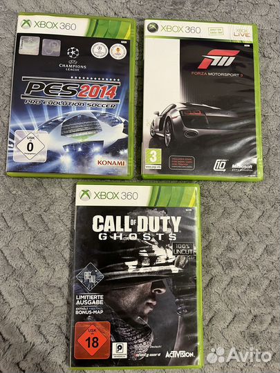 Игровые диски на xbox 360