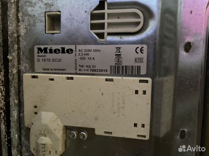 Посудомоечная машина miele G1870 scvi