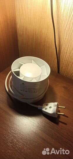 Вентилятор канальный 100мм