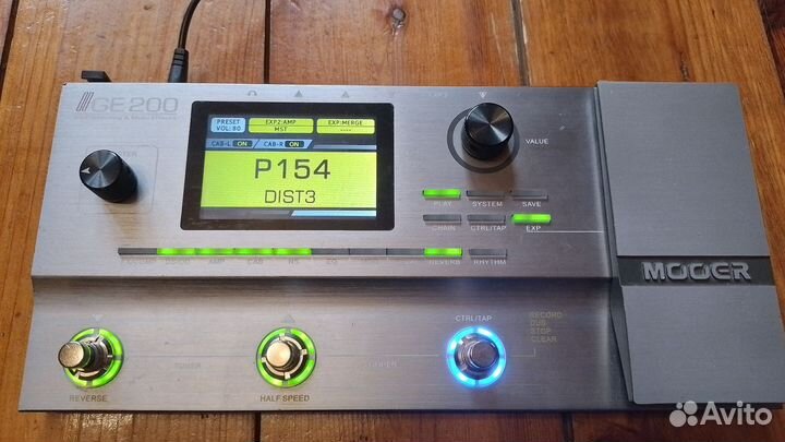 Гитарный процессор mooer ge200