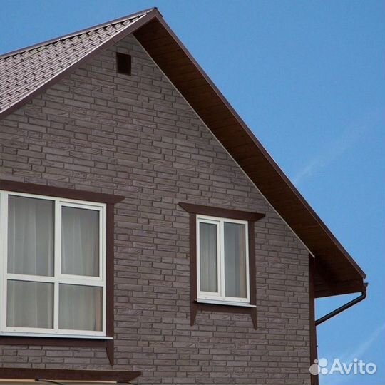 Фасадные панели Я-Фасад Демидовский кирпич арабика