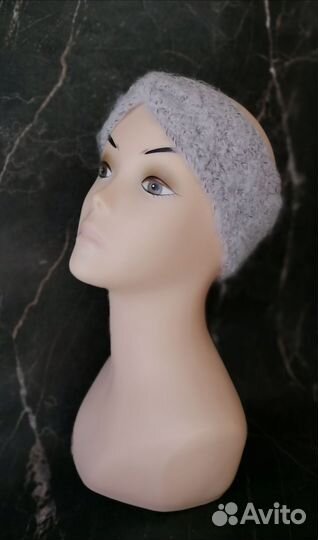 Вязаная повязка на голову