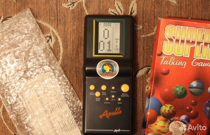 Тетрис Apollo 90х новый В упаковке(мегараритет)