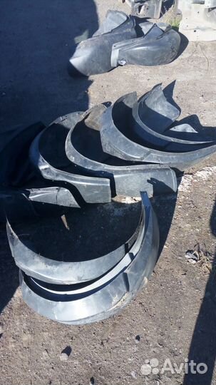 Локера Подкрылки Део матиз передние