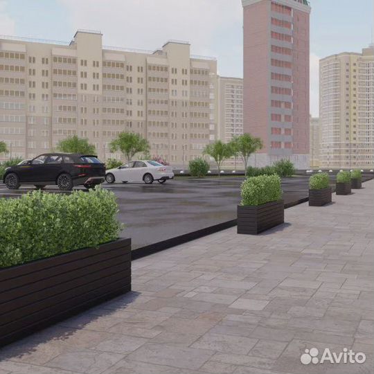 Кашпо из ламелей