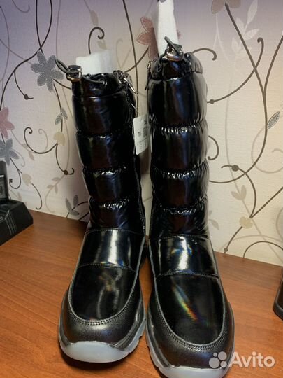 Дутые сапоги, детские зимние валенки