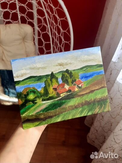 Картина маслом на холсте