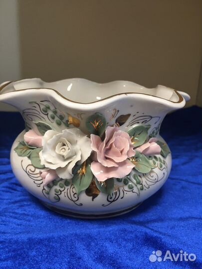 Салфетница и конфетница, фарфор(новые)