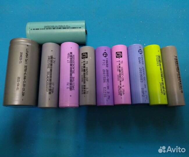 Аккумуляторы LiFePo4, Li-ion, NMC, LTO, Ni-Cd