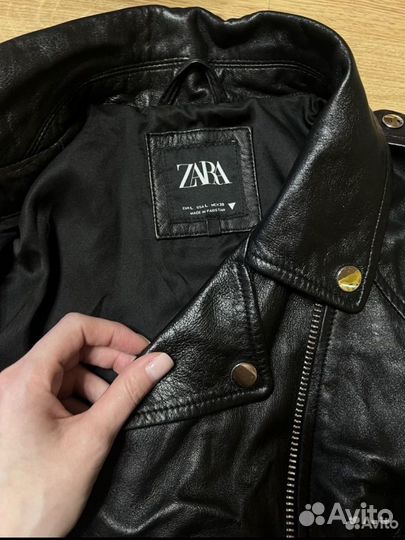 Косуха натуральная кожа zara