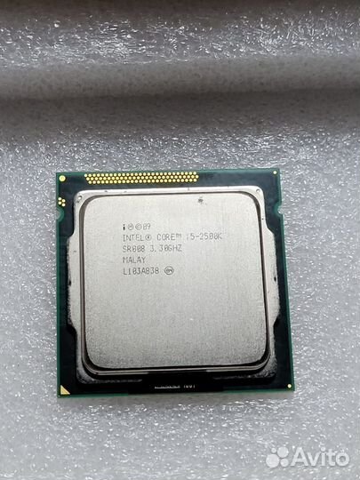 Процессор Intel core i5 2500 k