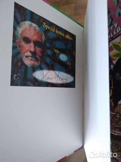 Книга Тимоти Лири с автографом автора