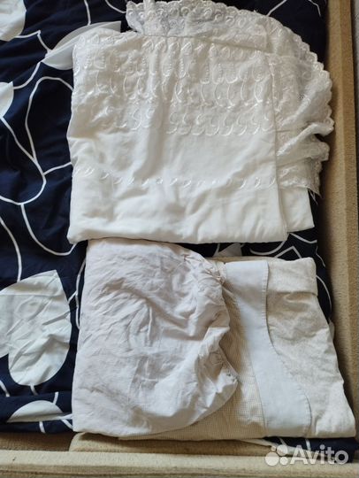 Бортики и балдахинив кроватку новорожденного