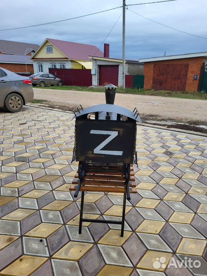 Мангал паровоз