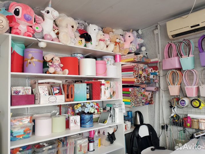 Цветочный магазин, хороший трафик. Прибыль 120к