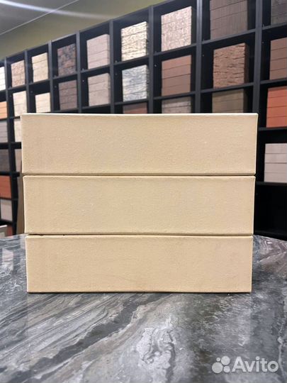 Лицевой кирпич пшеничное лето гладкий завода Керма