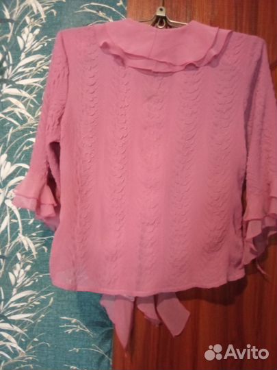 Блузка женская 48 50 нарядная, ретро