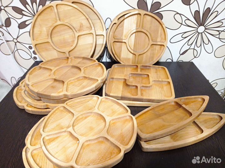 Менажница деревянная