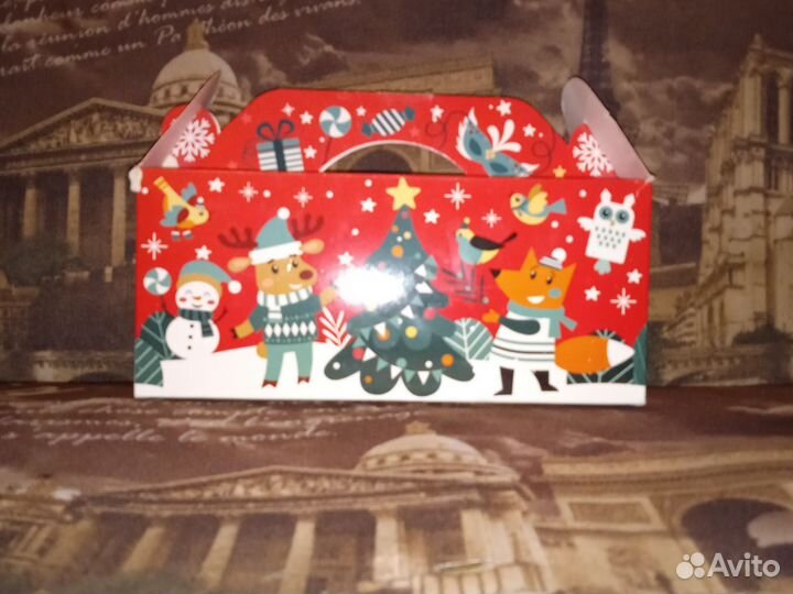 Подарочная новогодняя упаковка