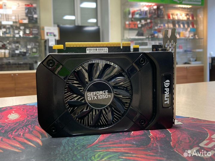 Видеокарта Palit GTX 1050Ti StormX 4gb gddr5