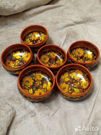 Миски хохлома