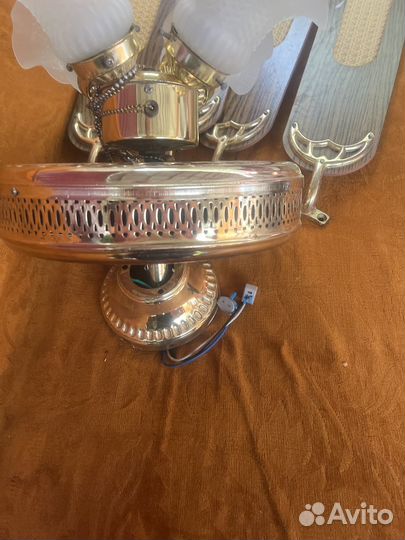 Люстра потолочная бу с вентилятором