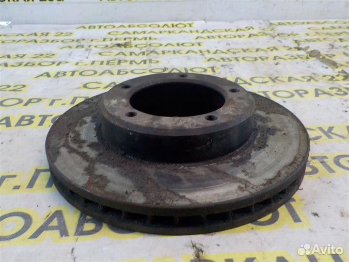 Диск тормозной передний вентилируемый Toyota Land