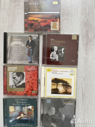 Cd диски Скрипичная Классическая Музыка