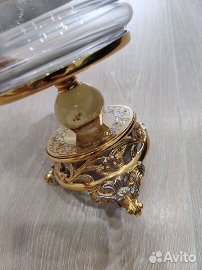 Конфетница с крышкой (г. Златоуст)