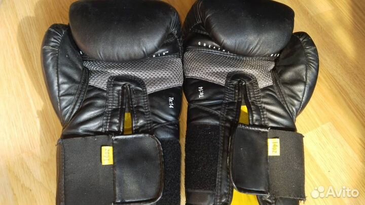 Боксерские перчатки Everlast тренировочные 14 oz