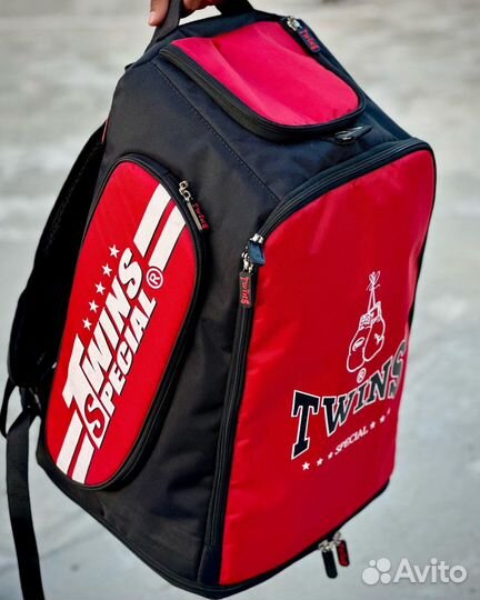 Рюкзак Twins красный