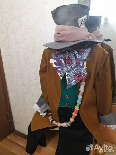 Костюм Алиса в стране чудес, Шляпник, Шахматная Ко