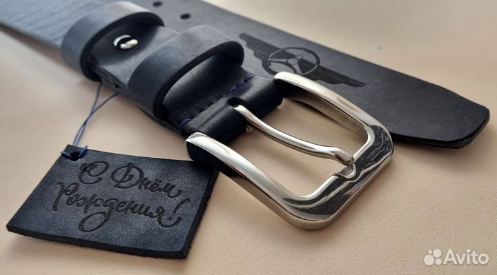 Ремень кожаный