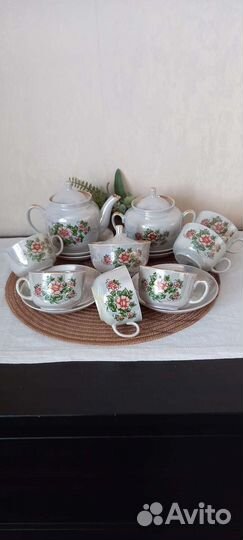 Чайный сервиз новый 6 персон СССР (винтаж)