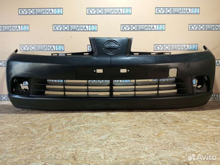 Бампер передний Nissan Tiida (04-07г) до рест