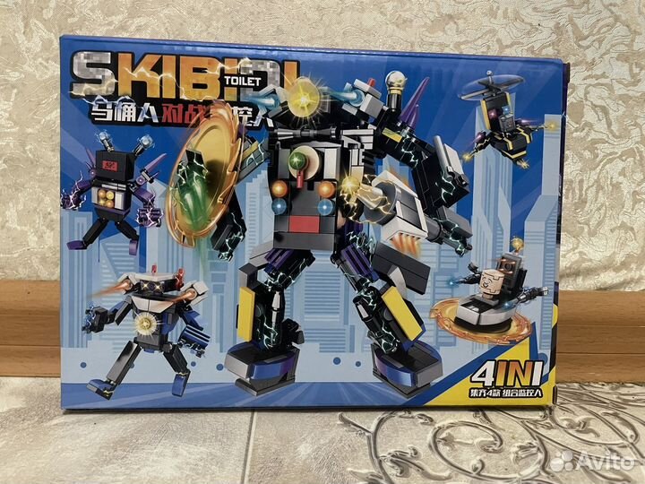 Конструктор скибиди туалет