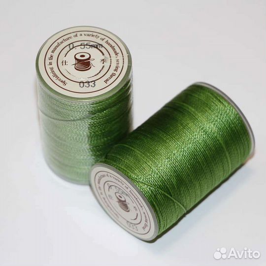 Нитки вощеные для работы с натуральной кожей