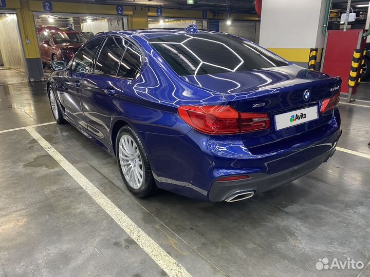 BMW 5 серия 2.0 AT, 2019, 65 000 км