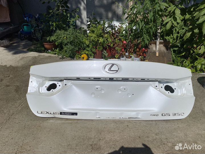 Крышка багажника lexus GS 350