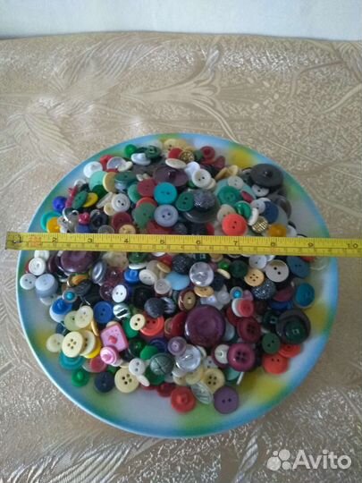 Пуговицы разные б/у много