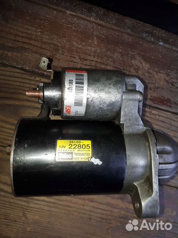 Стартер hyundai accent 2