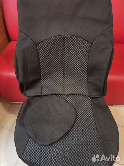 Чехлы Сайонг Актион ткань черная