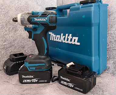 Гайковёрт ударный Makita 350 Нм в кейсе + 2АКБ