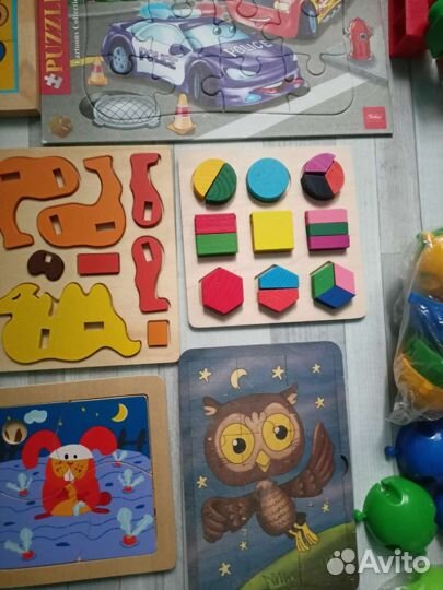 Развивающие игрушки пакетом