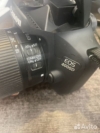 Зеркальный фотоаппарат canon eds 4000d