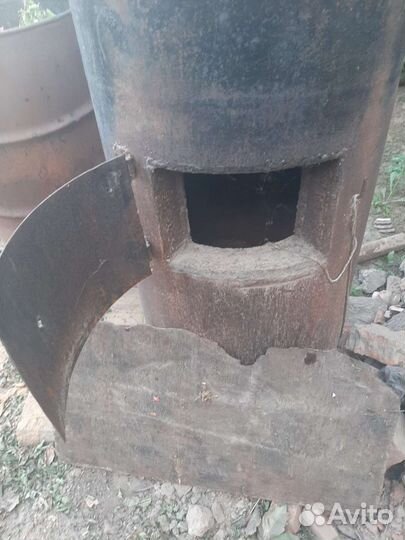 Печь буржуйка чугунная СССР