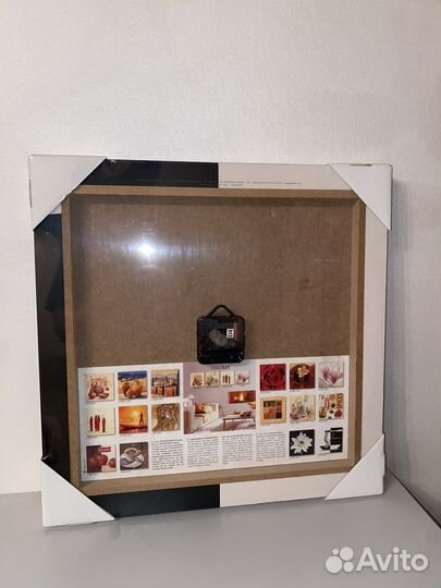 Настенные часы “Спагетти» черно-белые