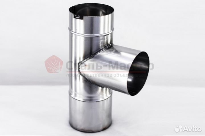 Труба для дымохода нержавейка 1 мм
