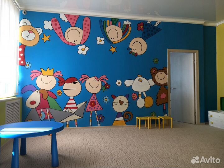 Граффити оформление стен,роспись стен