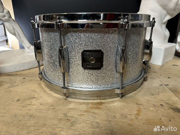 Gretsch 13x7 красное дерево малый барабан